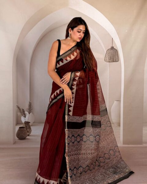 Kota Doria Saree