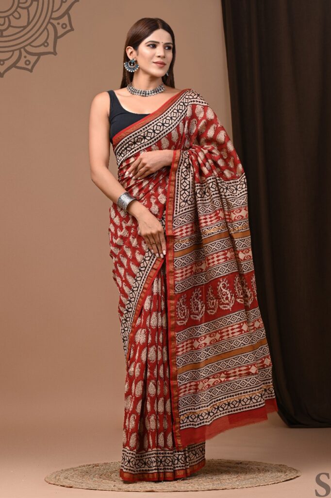 Chanderi Silk Saree