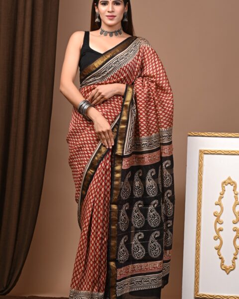 Maheshwari Silk Saree