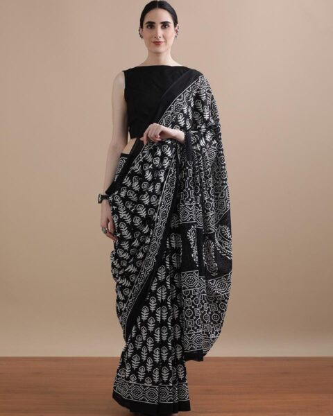 Mulmul Cotton Saree