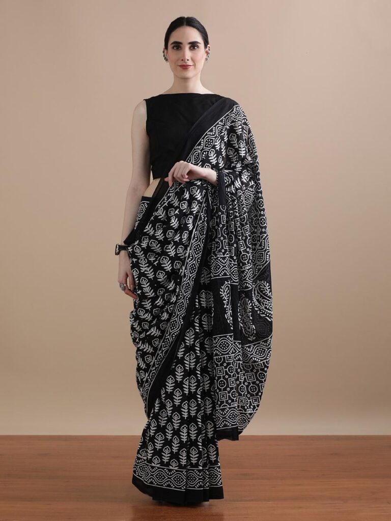 Mulmul Cotton Saree